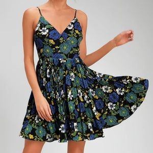 Lulus Floral Mini Dress